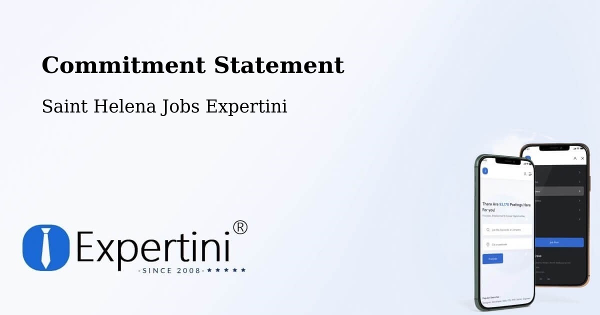 Corporate Commitment – Saint Helena - Saint Helena Jobs Expertini