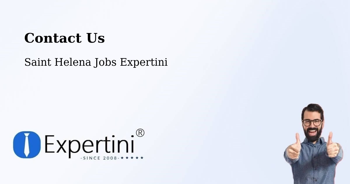 Contact Us - Saint Helena Jobs Expertini