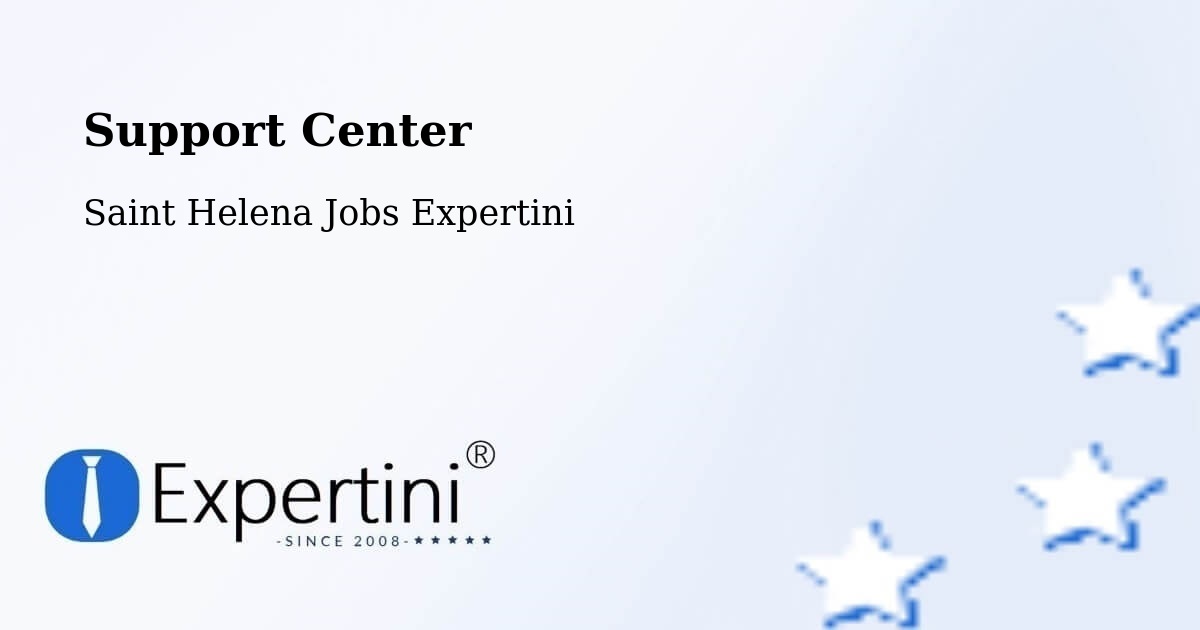 Support Services – Saint Helena - Saint Helena Jobs Expertini