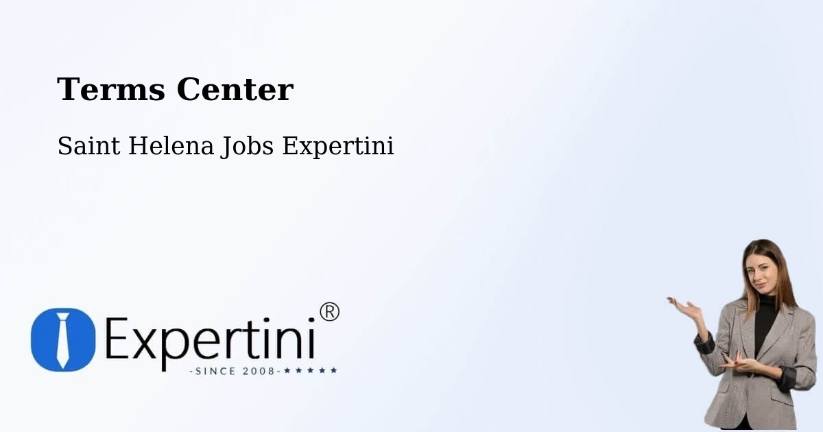 Terms of Service – Saint Helena - Saint Helena Jobs Expertini